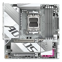 Gigabyte B850M AORUS ELITE WiFi 6E ICE White mATX AM5 DDR5 Gigabyte B850M AORUS ELITE WiFi 6E ICE White mATX AM5 DDR5